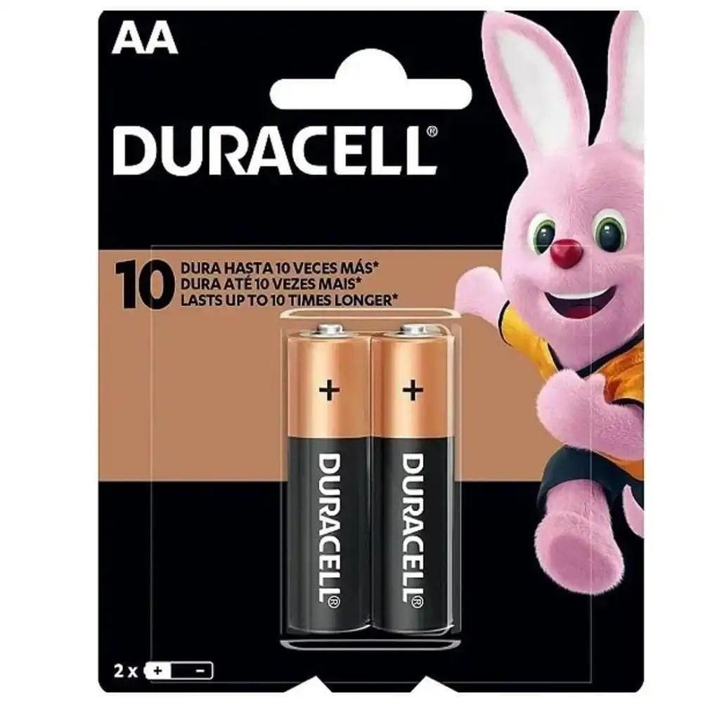 Duracell Pilha Alcalina Aa Pequena Duracell Com 2 Unidades