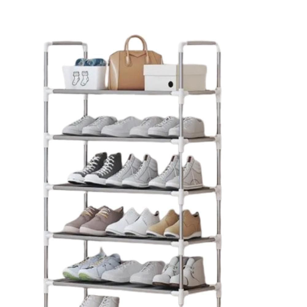 Estante Inox Multiuso 5 Prateleiras Compacta Sapateira Lavanderia