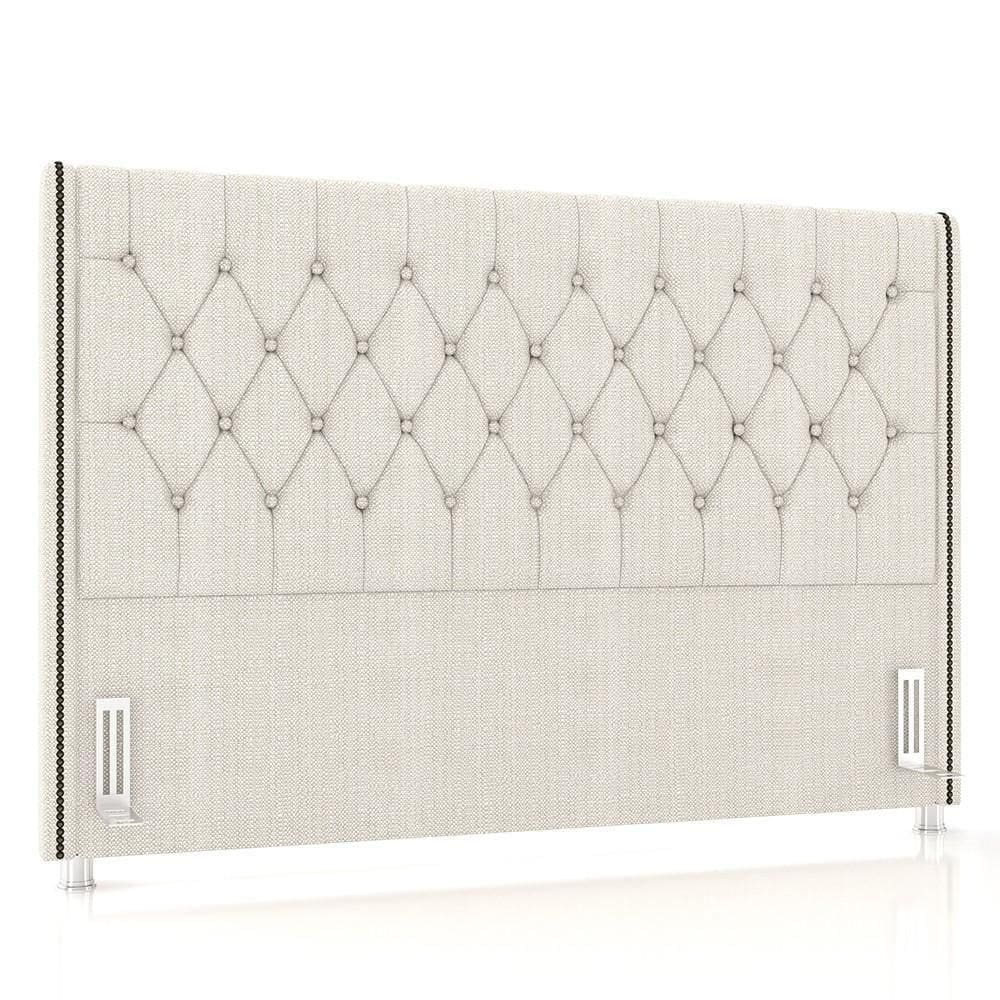 Cabeceira Cama Box Casal Queen 160cm Florenza P02 Linho Creme - Mpozenato