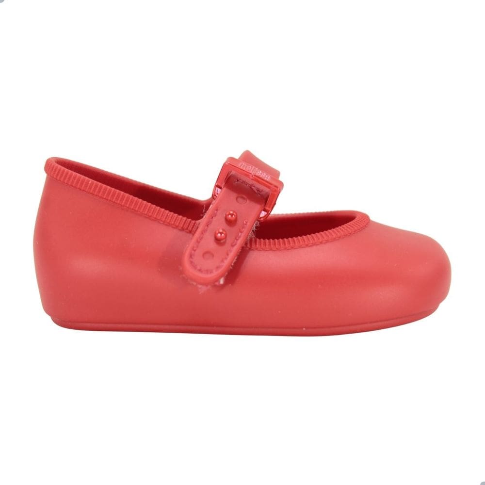 Sapatilha Mini Melissa Soft Ballerina Baby Vermelho