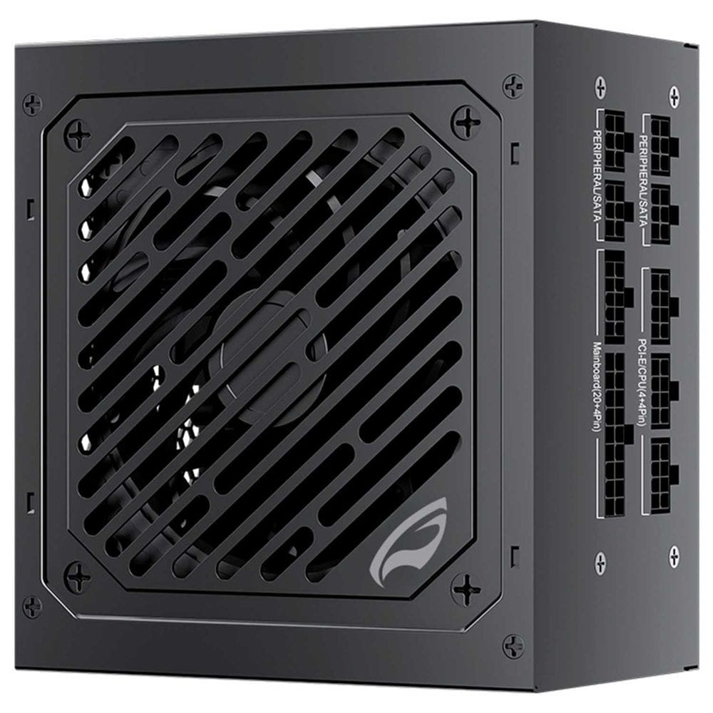 Fonte Gamer C3Tech PS-G750, 750W, Full Modular, PFC Ativo, 80 Plus Bronze, Cybenetics Bronze, Homologação TecLab, Silenciosa - Preto