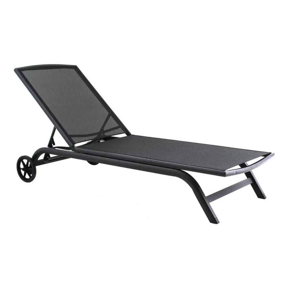 Espreguicadeira Alum Com Rodas Just Home Collection