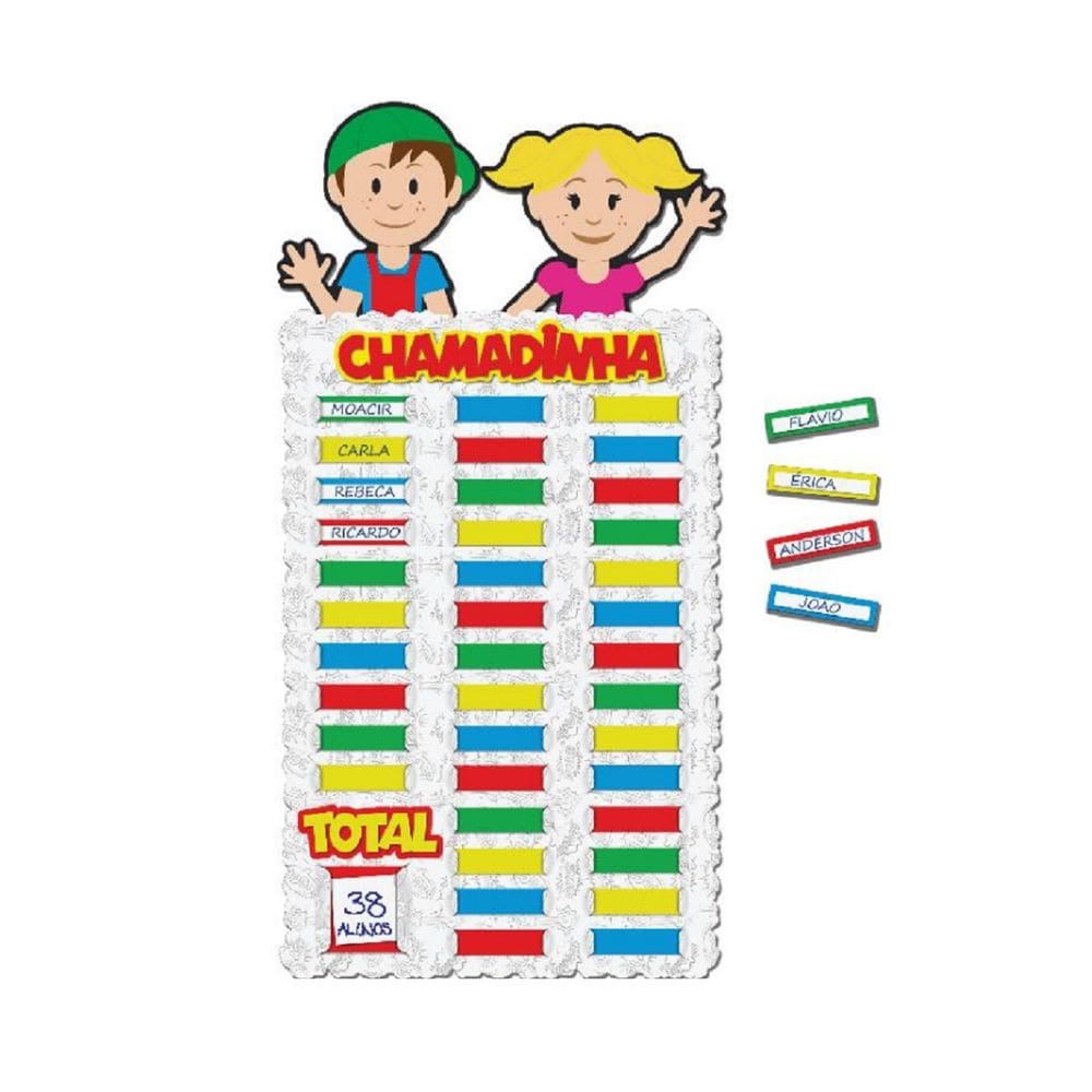 Chamadinha Escolar em EVA