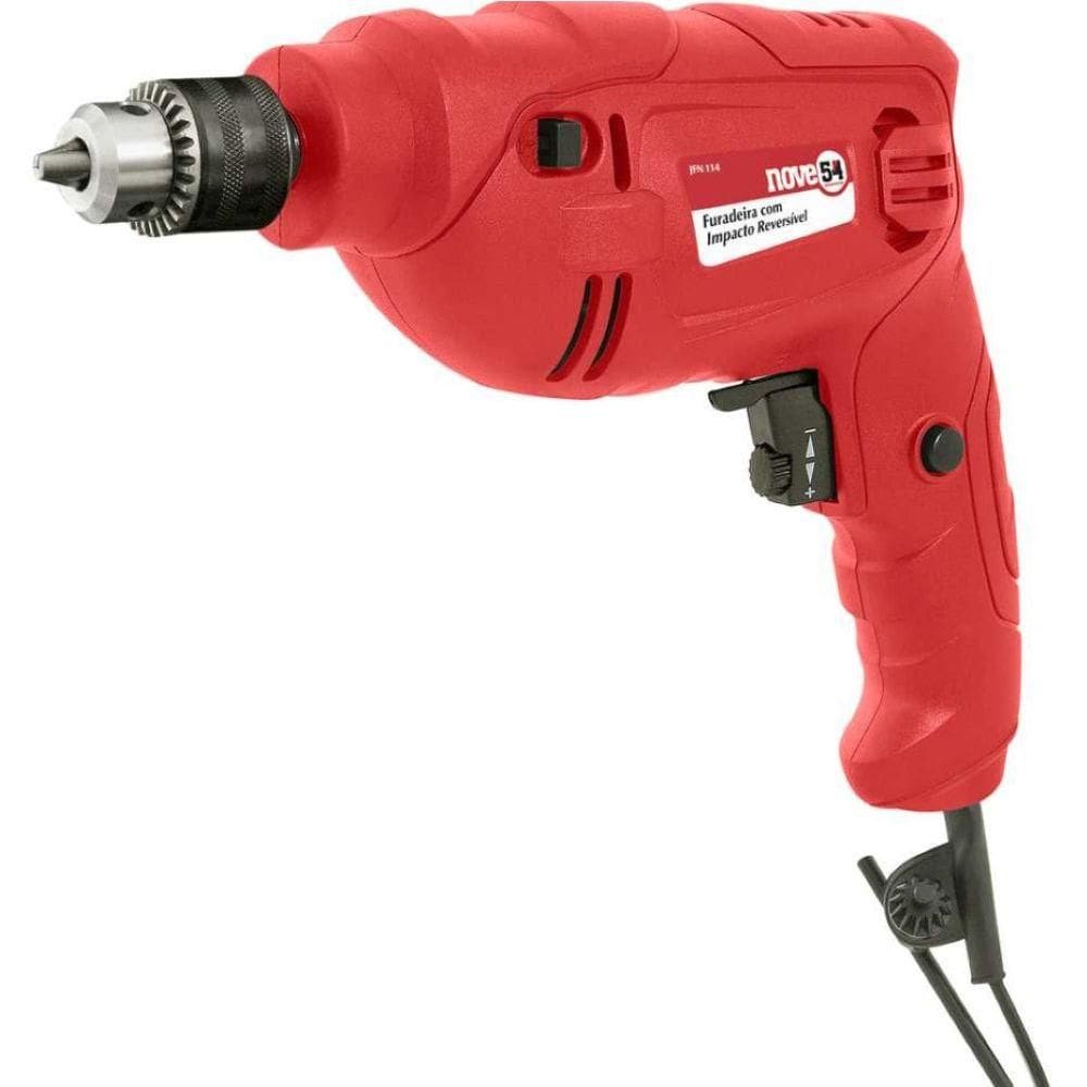 Furadeira Impacto 3/8 Jogo Ferramentas Jfn 114 220V Nove54