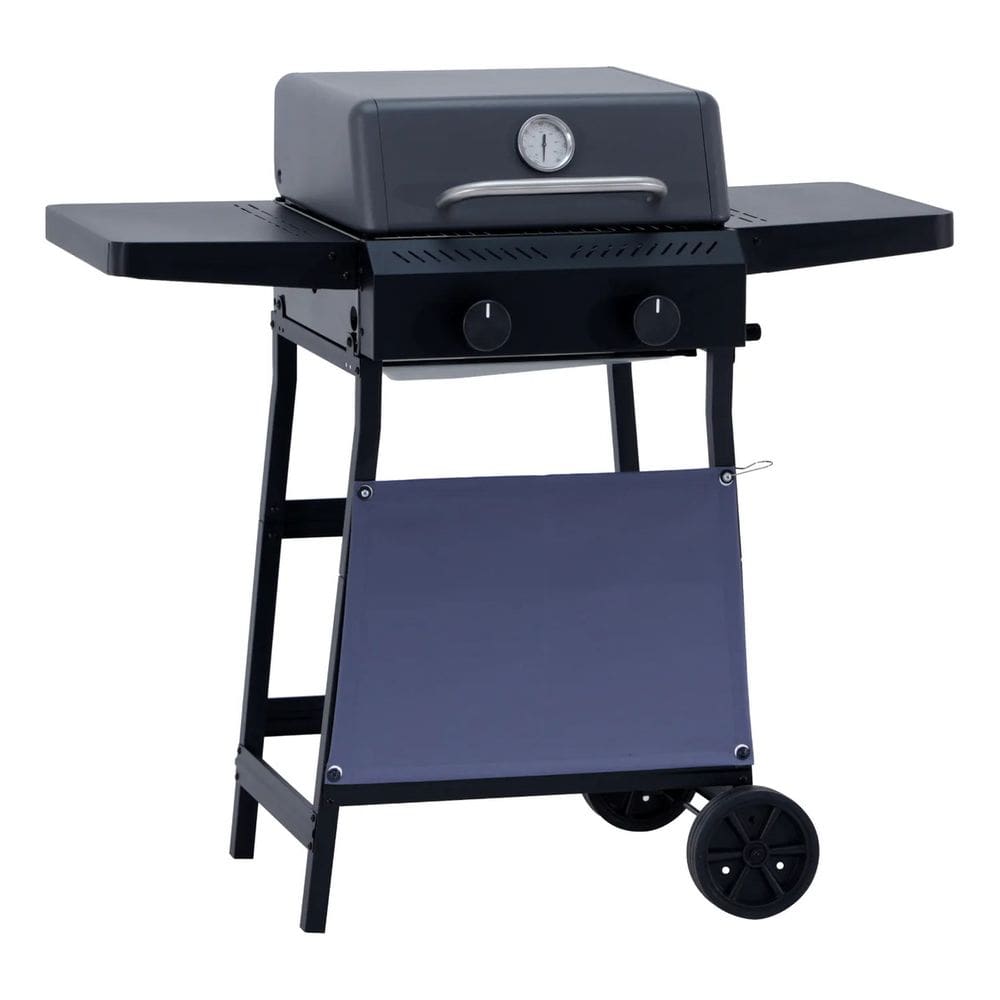 Churrasqueira Americana Gas 2 Queimadores E Mesas - Premier