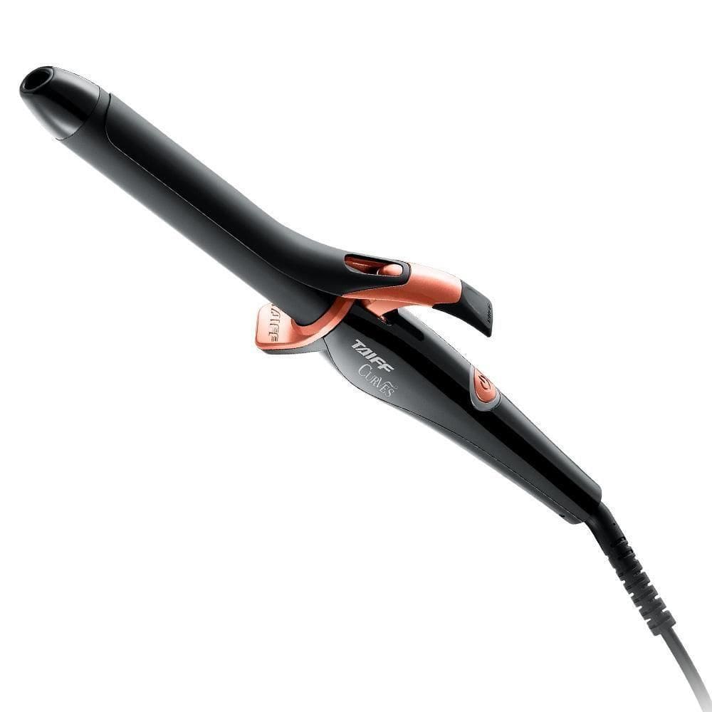 Modelador De Cachos Curves 25mm Bivolt Preto E Cobre Bivolt