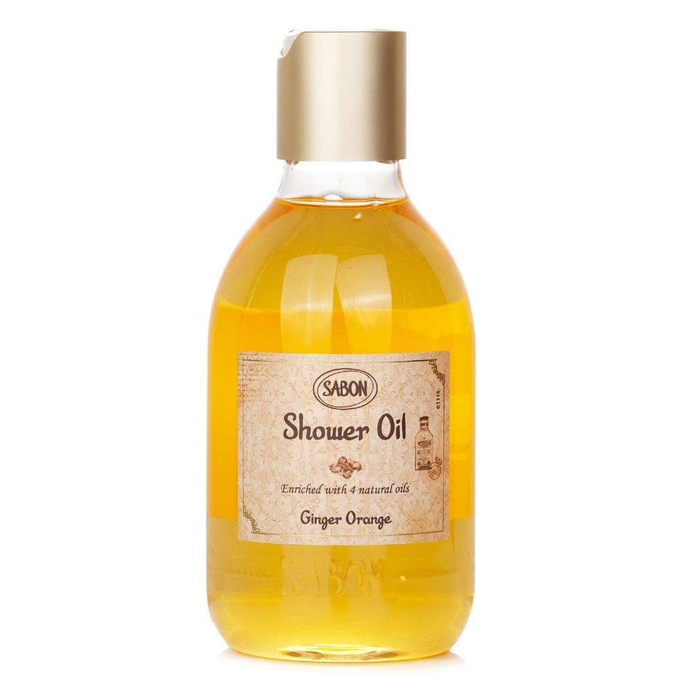 Óleo de banho Sabon Ginger Orange 300ml com garrafa de plástico