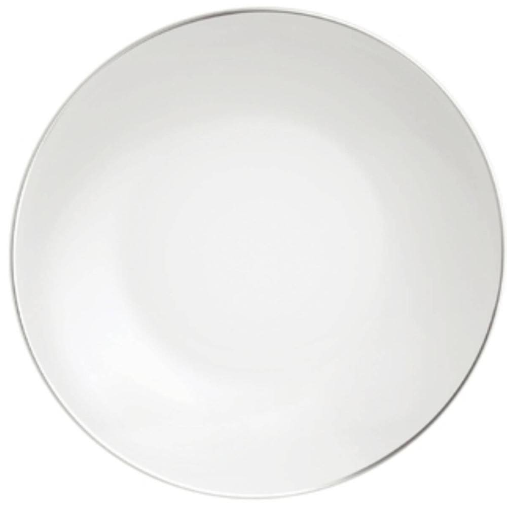 Jogo 12 Pratos Fundos Tramontina Atena Porcelana Restaurante Bistrô Sopas Caldos