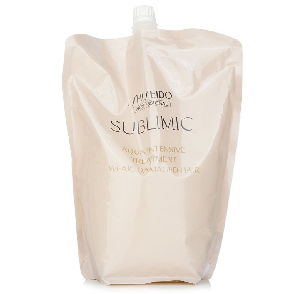 Refil de 1800g de tratamento Shiseido Sublimic Aqua Intensive
