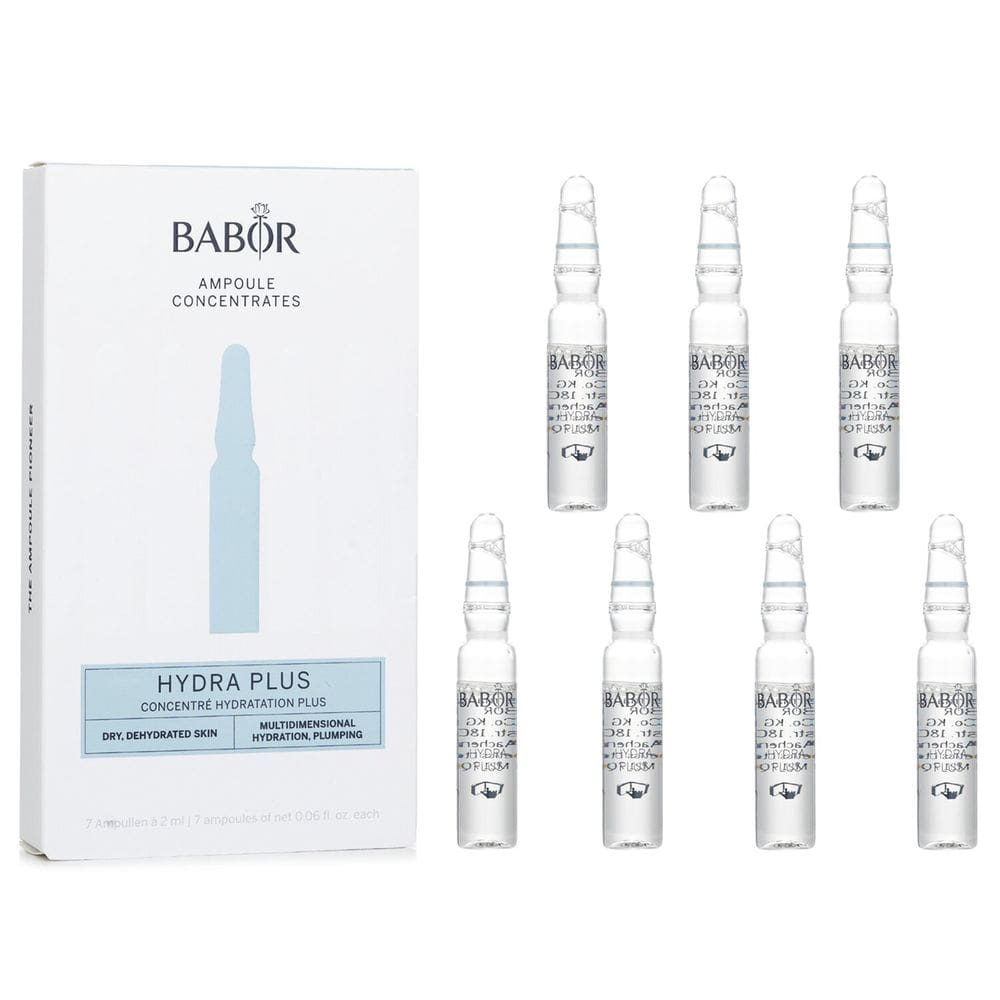 Ampola concentrada Babor Hydra Plus 7x2ml para pele seca