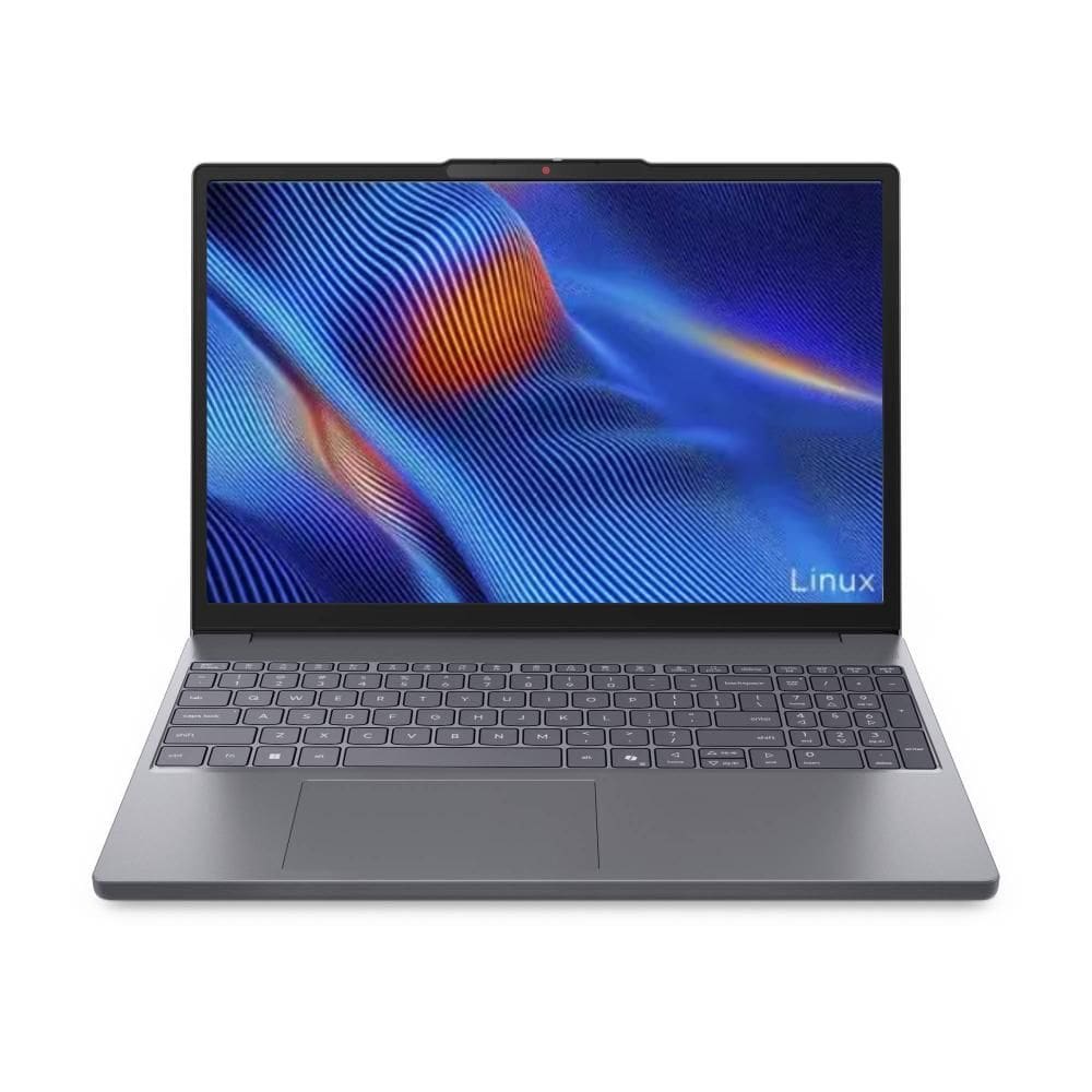 Notebook Lenovo IdeaPad Slim 3 15IRU10 Intel Core 3 100U 8GB 256GB SSD Linux 15.3” - 83NUS00000 Luna Grey