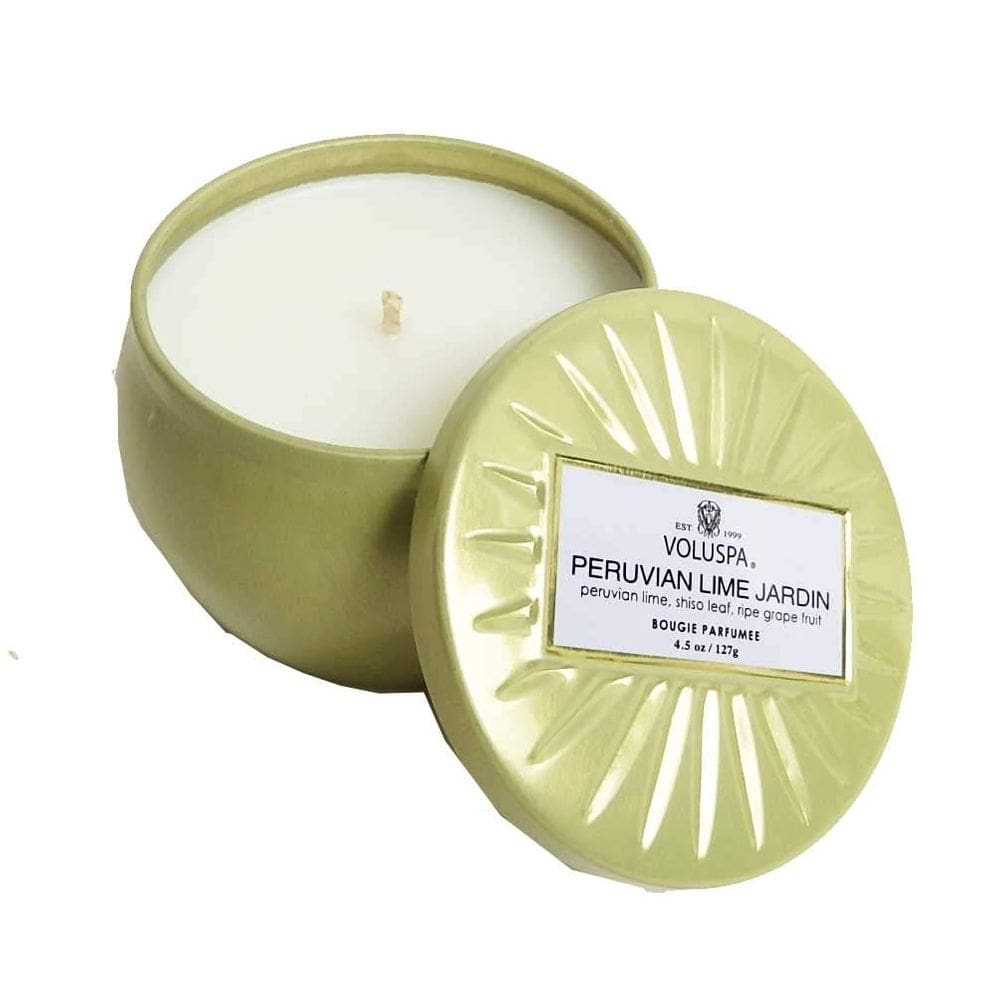 Vela Voluspa Peruvian Lime Jardin Mini Tin