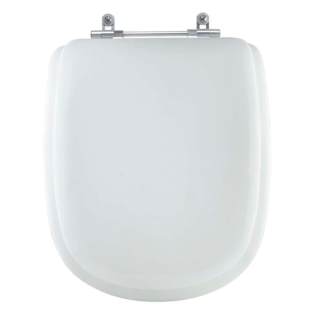 Acento Sanitário Almofadado Sabatini Branco para vaso Icasa