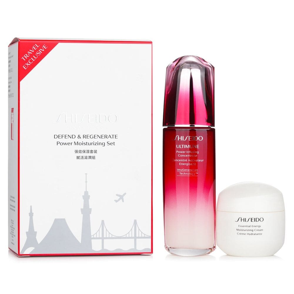 Conjunto Hidratante Shiseido Defend & Regenerate Ultimune 100mL