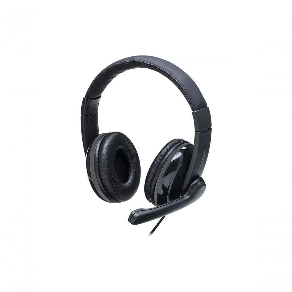 Headset Com Fio Hf700 Conexao Usb Cabo De 210cm Cancelamento De Ruido Ph317