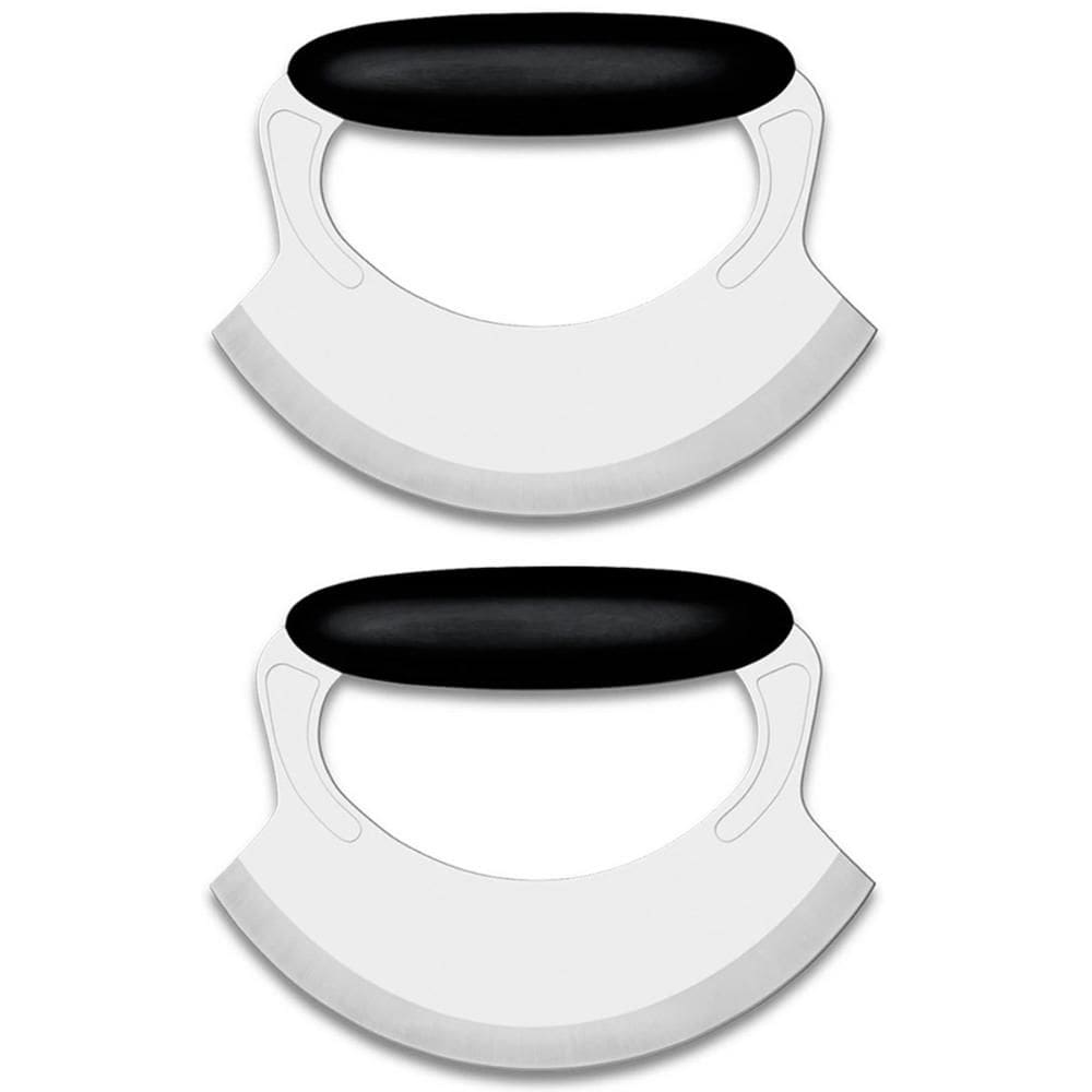 Kit 2 Cortadores de Pizza Aço Inox Brinox Precision Plus 16,5cm Preto Massas Temperos Legumes