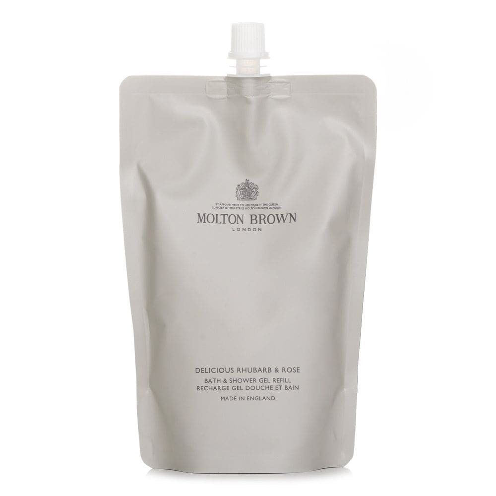 Recarga de gel de banho e duche Molton Brown Rhubarb & Rose 400ml