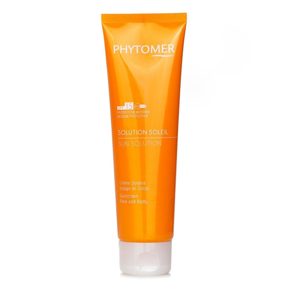 Protetor solar Phytomer Sun Solution SPF 15 125 ml para rosto e corpo