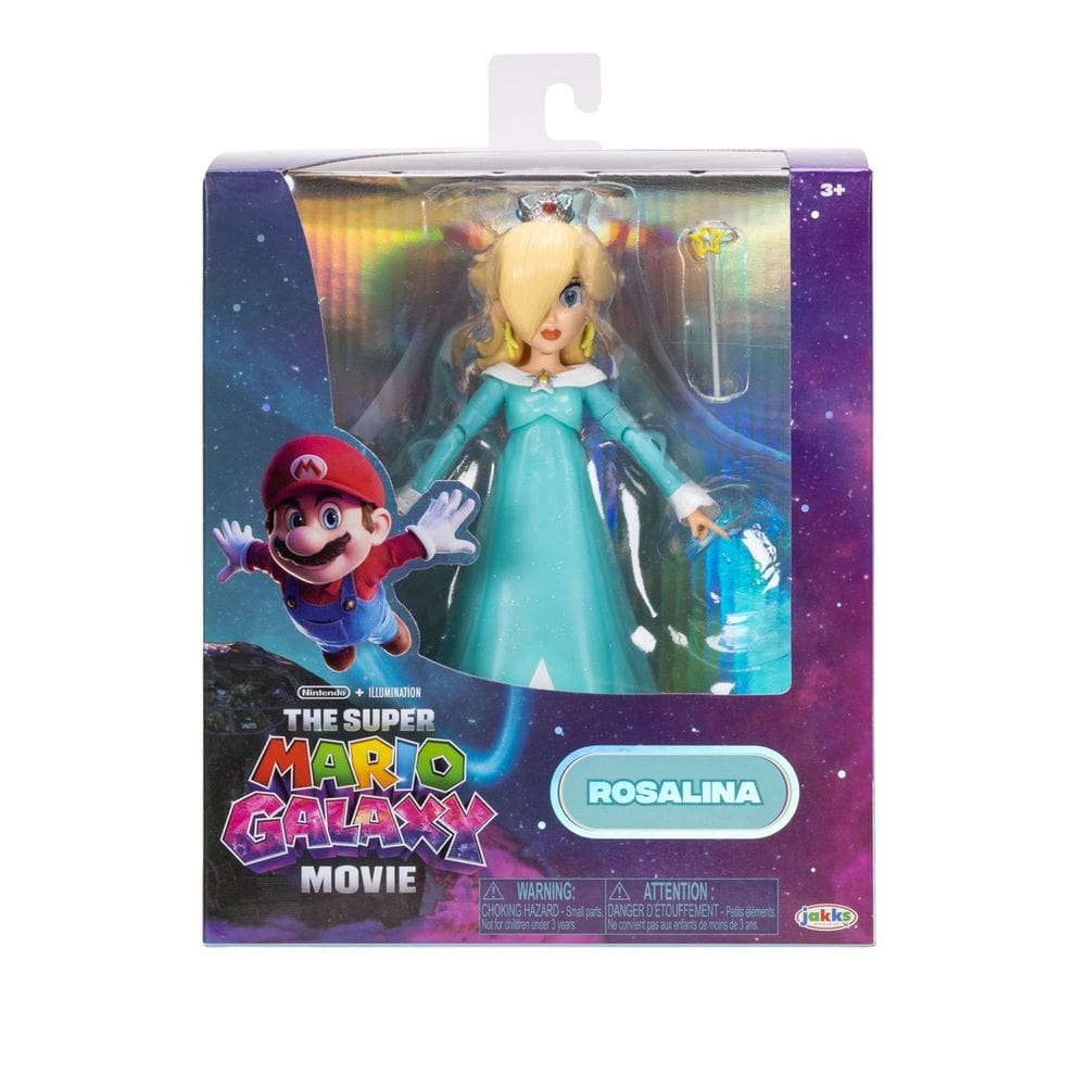 Boneca Articulada Rosalina 12cm Filme Super Mario Galaxy - Sunny 5101