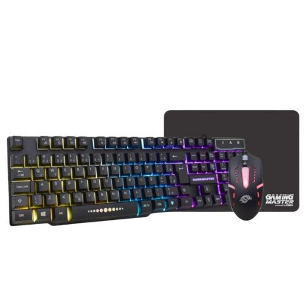 Kit Teclado Gamer K-mex Km52 + Mouse Moa8 + Pad Fx-x2218