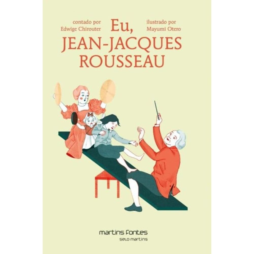 Eu, Jean-Jacques Rousseau   Colecao Pequeno Filoso