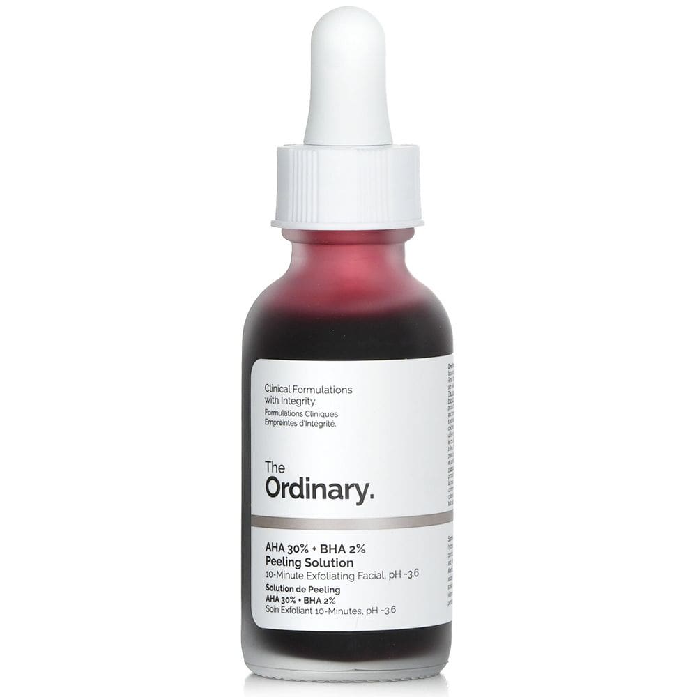 Solução de peeling The Ordinary AHA 30% + BHA 2% 30mL para rosto