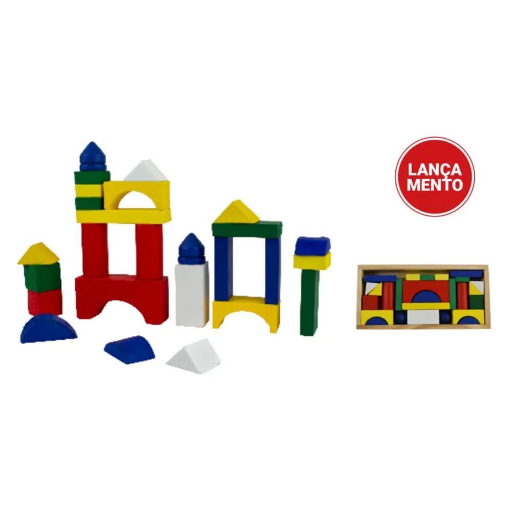 Blocos de Construção Educativo Brinquedo de Montar