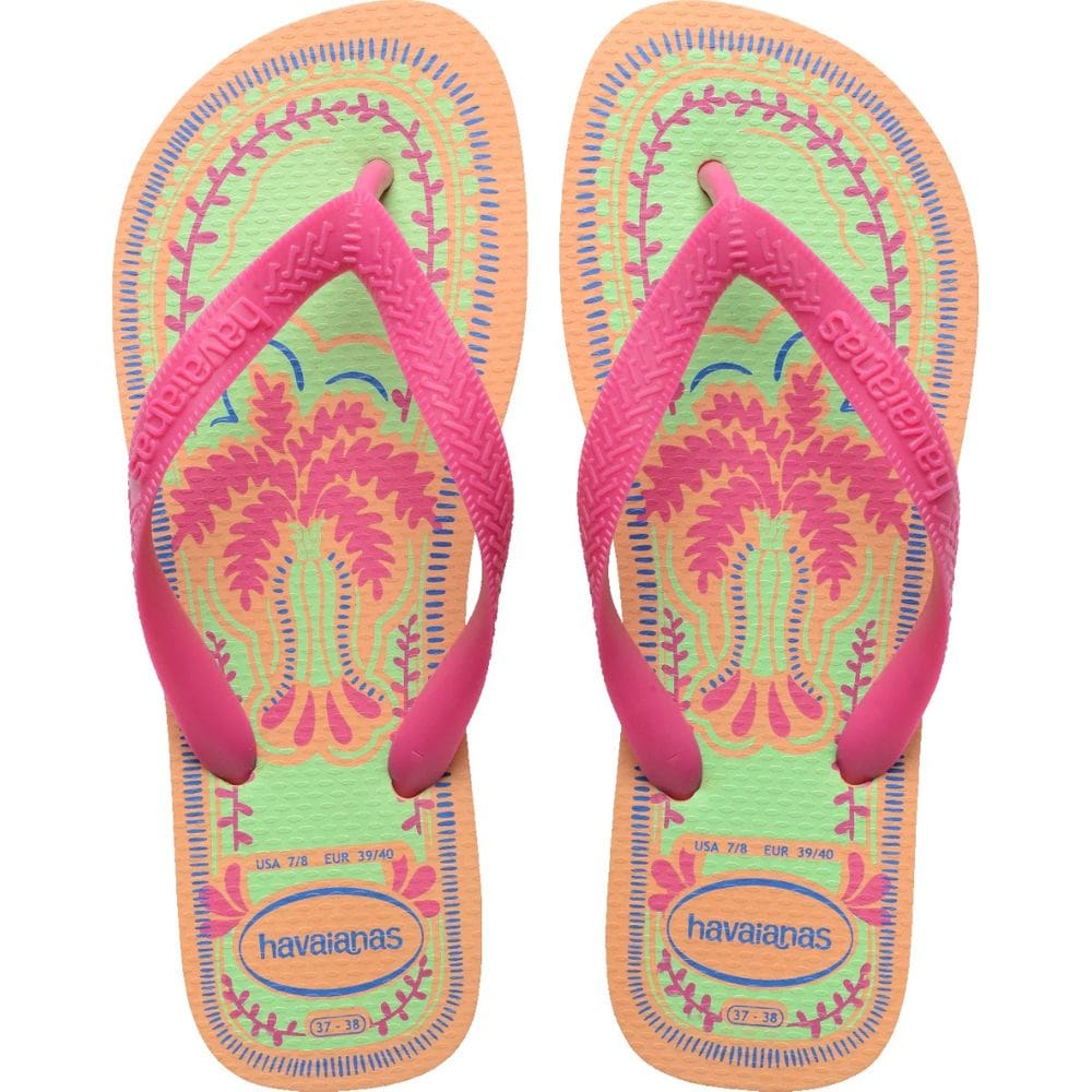 Chinelo Dedo Feminino Dia a Dia Passeio Praia Verão Havaianas Top Summer Vibes