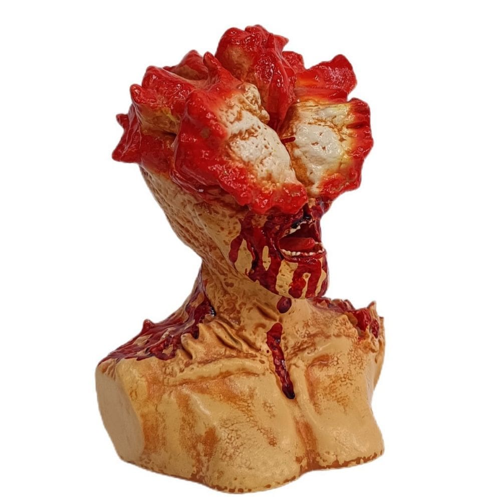 Porta-canetas Resin Bust The Last of Us Zombie Head Design