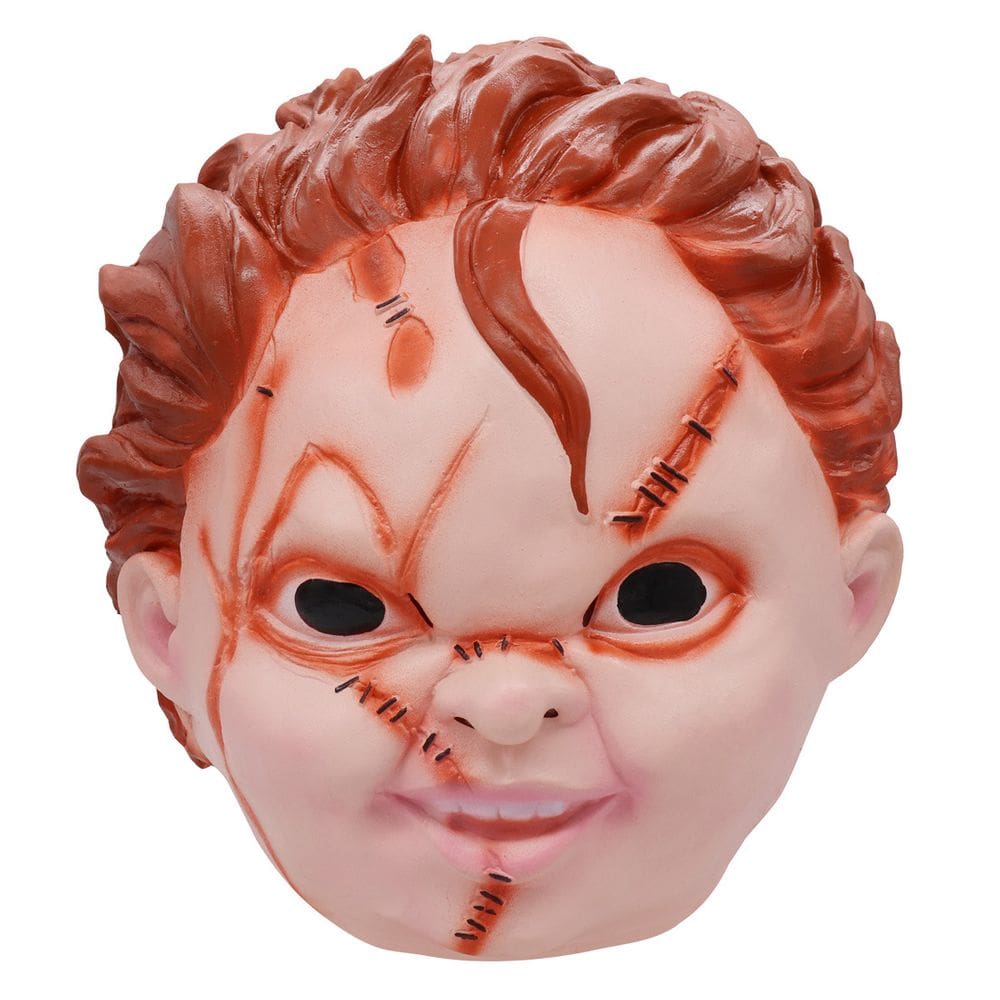 Máscara Child`s Play Chucky Doll Latex para Halloween e Cosplay