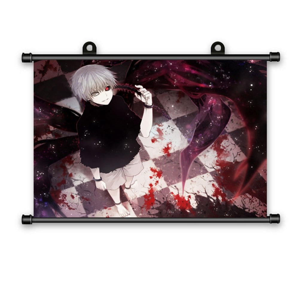 Pôster de arte de parede Tokyo Ghoul Kaneki and Touka 40x60cm
