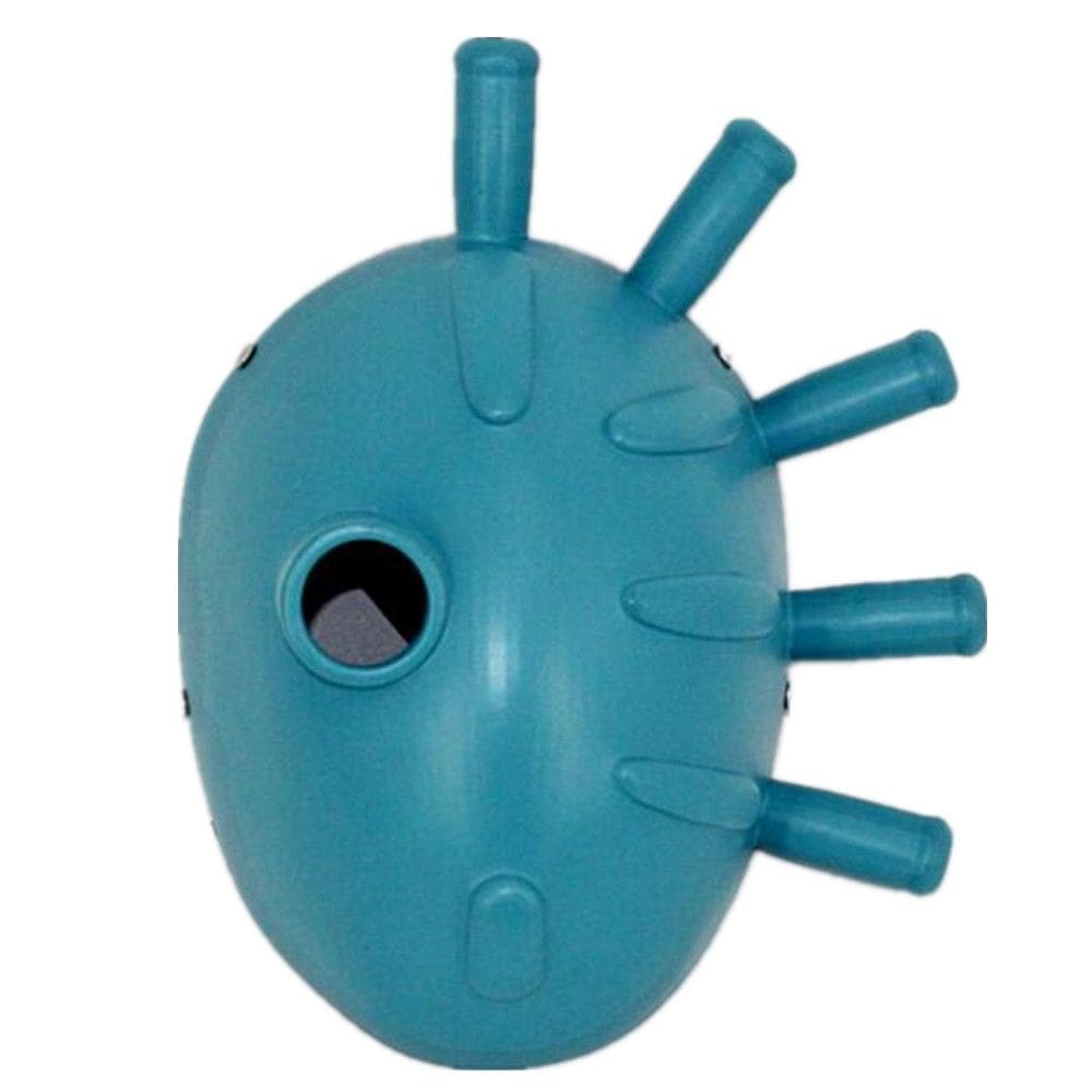 Máscara facial completa Anime One Piece Buggy the Clown Blue PVC