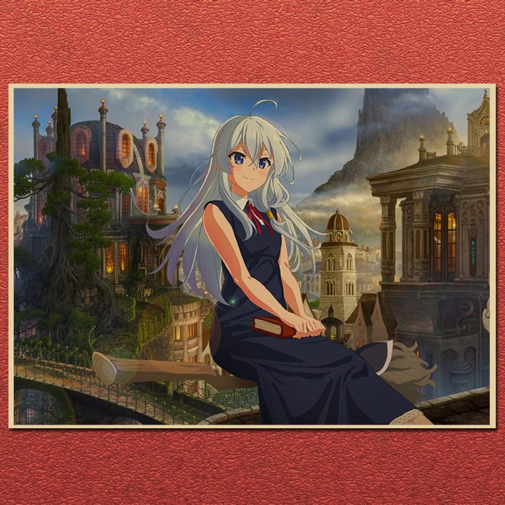 Pôster Wandering Witch: The Journey 30x42cm Arte sem moldura