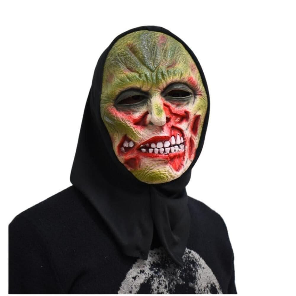 Mask Zombie Skull para festas de Halloween, cosplay e terror