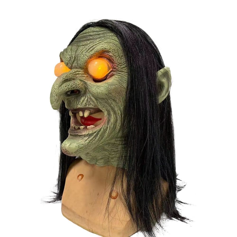Mask Glowing Witch para Halloween, cosplay e festas