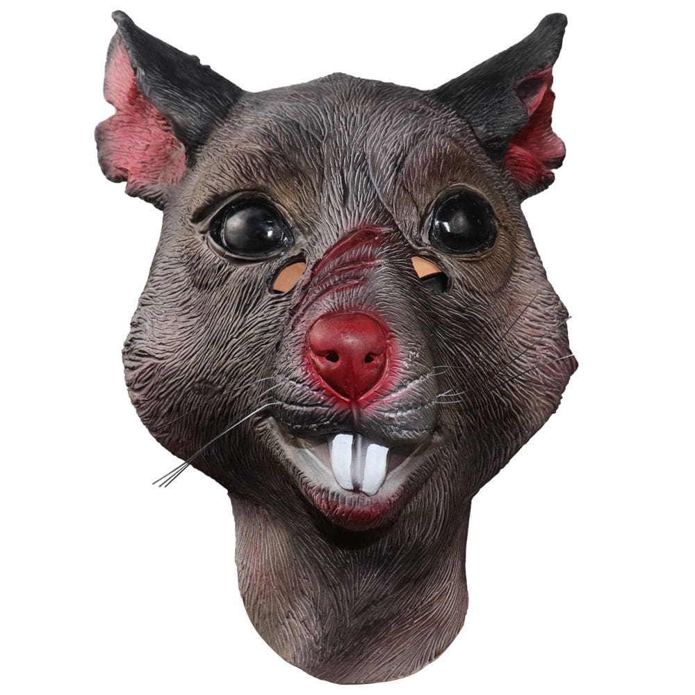 Mouse Mask Master Splinter Latex para cosplay e eventos temáticos