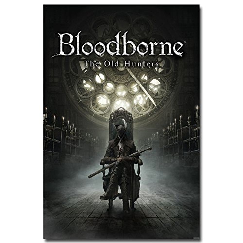 Pôster em Tela Lawrence Painting Bloodborne Jogo 81x122 cm