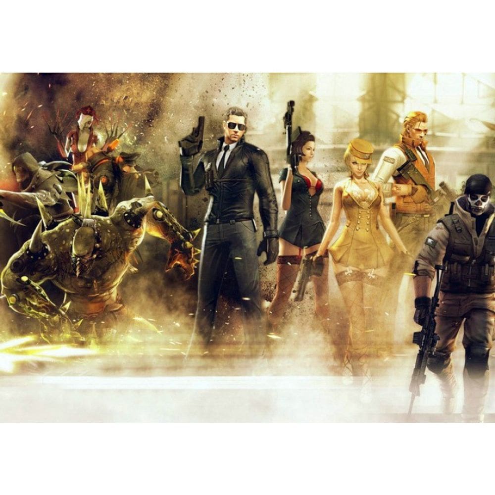 Pintura em pôster, jogo CrossFire, arte de parede 30x42cm