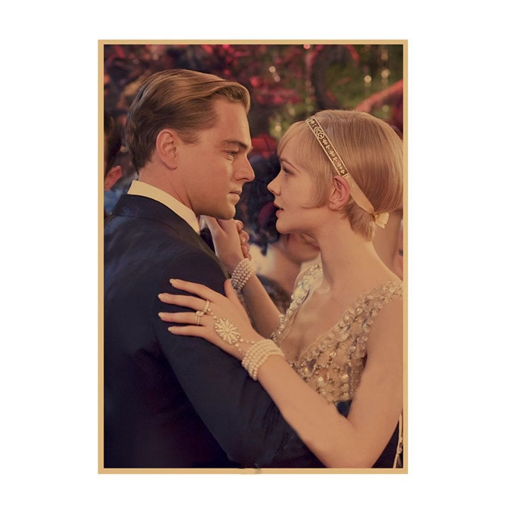 Pôster The Great Gatsby Vintage Art Print 20x30cm em ferro