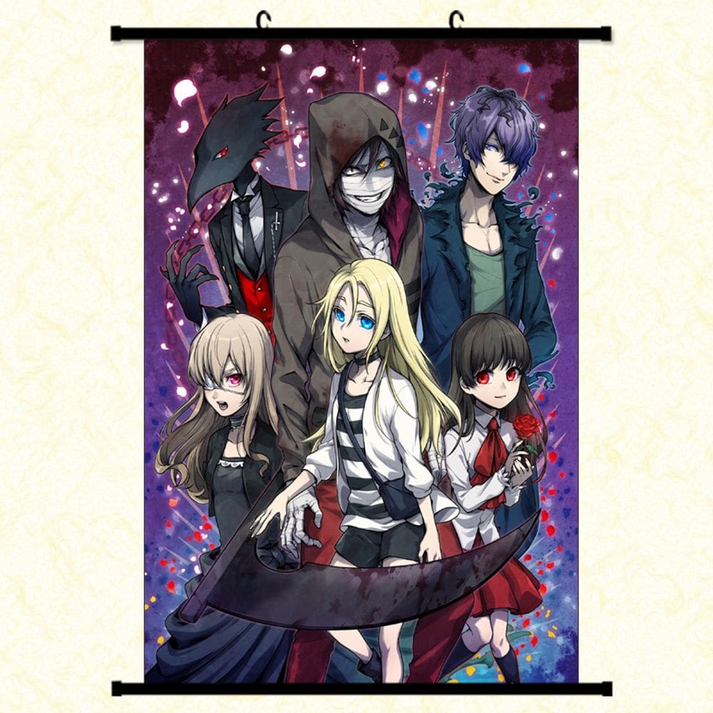 Pintura artística de parede Scroll Angels of Death 40x60cm