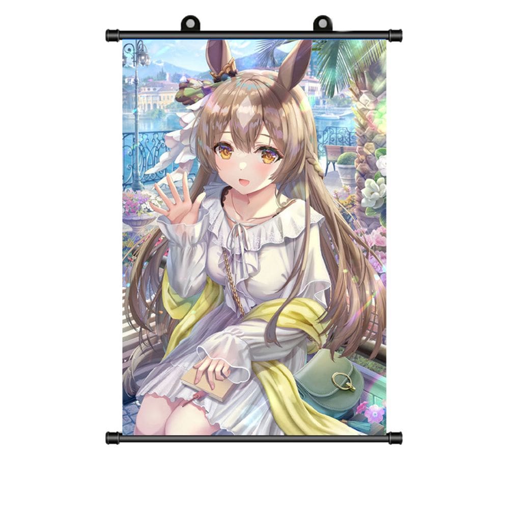 Imagem de arte de parede Uma Musume Tokai Teio Anime 40x60cm