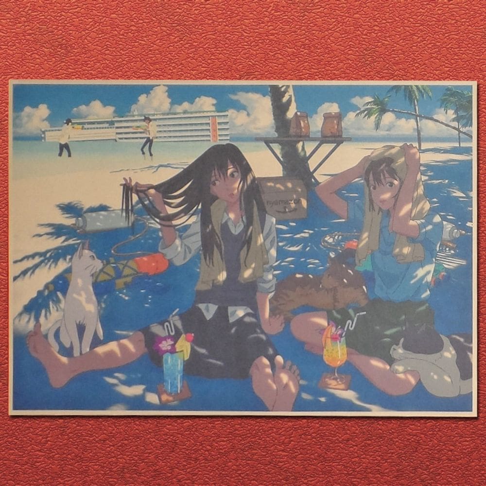 Pôster Sonny Boy Anime 30x42cm Impressão artística de parede sem moldura