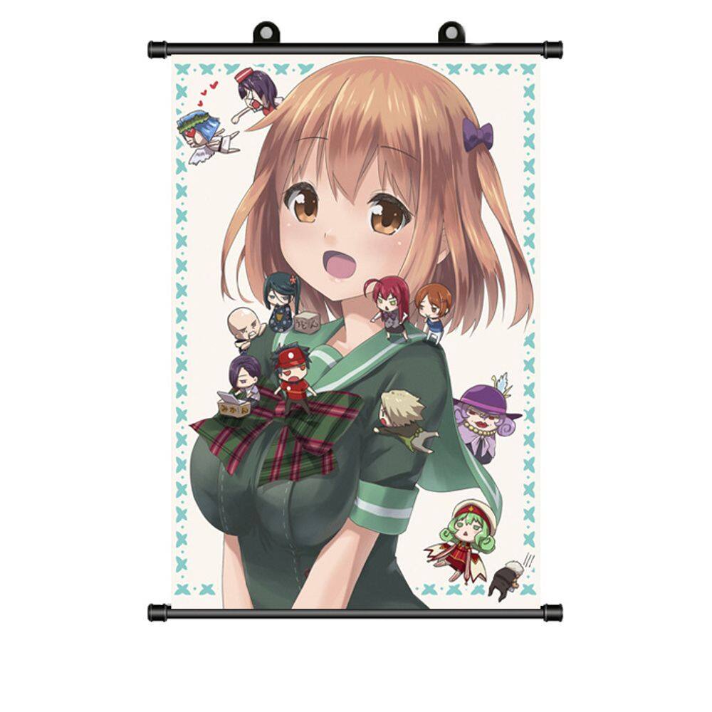 Wall Art The Devil é um anime de meio período Maou e Emi 40x60cm