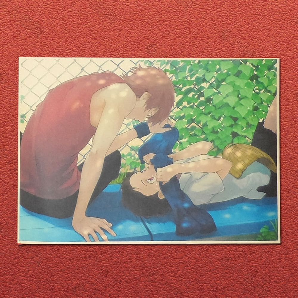 Pôster A Garota que Saltou no Tempo Anime Retrô 42x30cm