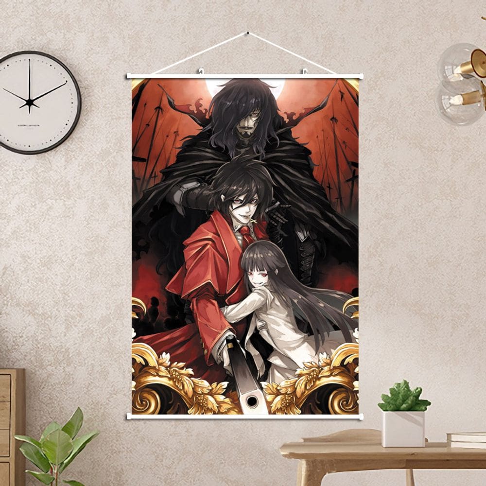 Quadro: Arte de parede, pintura, Hellsing Alucard, anime, 40x60cm