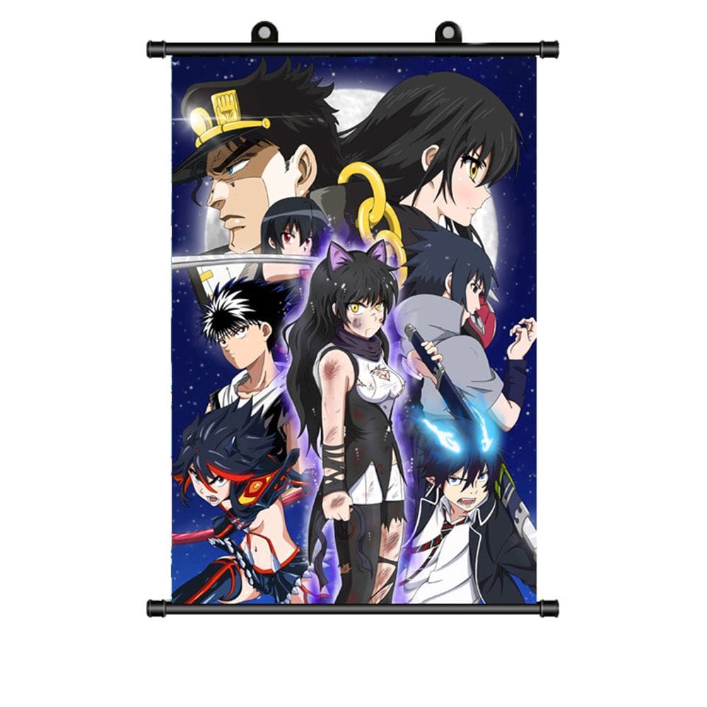 Pôster de arte de parede JOJO`s Bizarre Adventure Anime 40x60cm