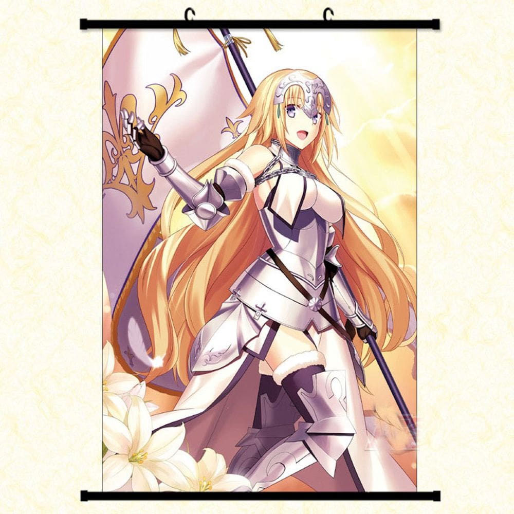 Pintura artística de parede Jeanne d`Arc Fate Stay Night 40x60cm