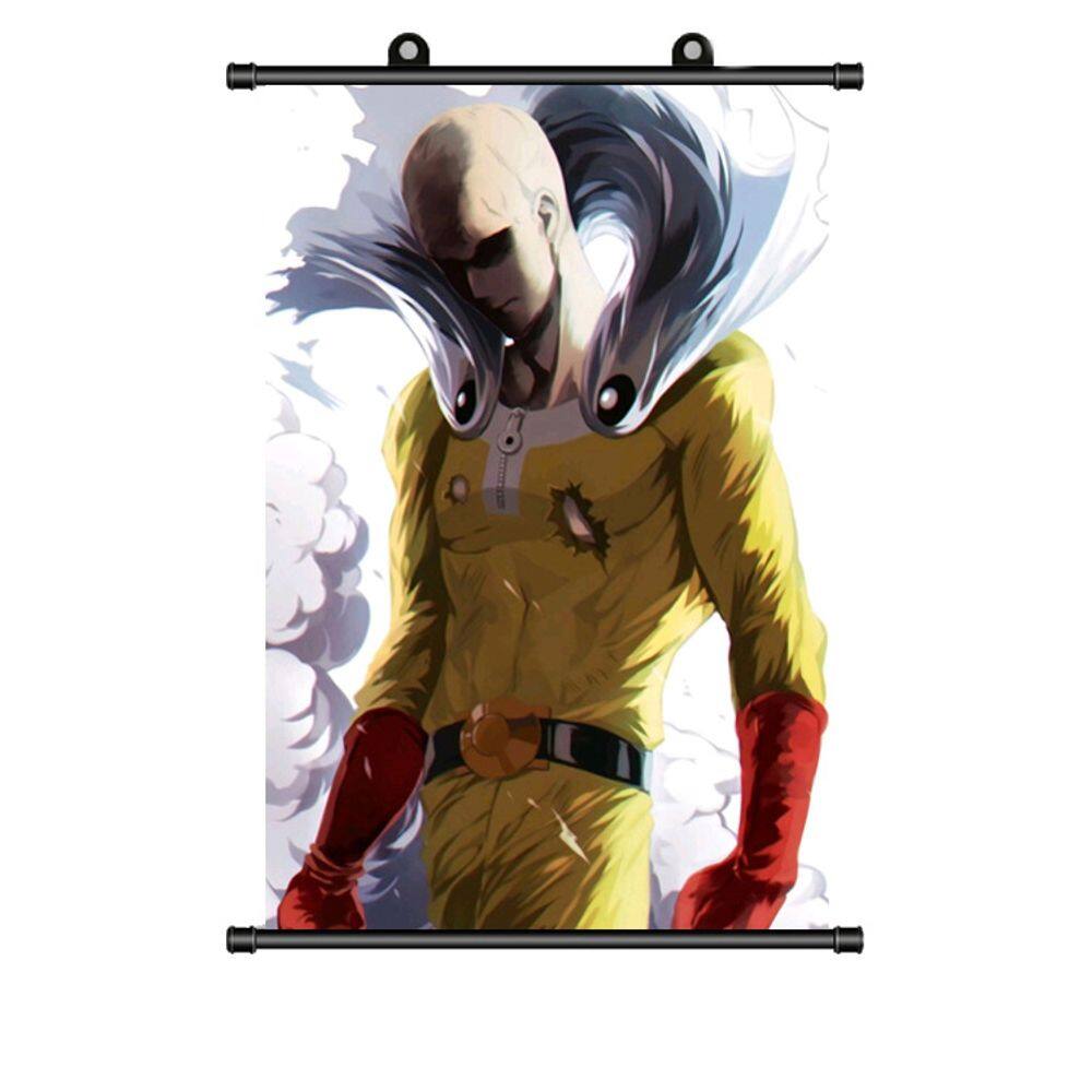 Pintura de parede One Punch Man Saitama Genos 40x60cm