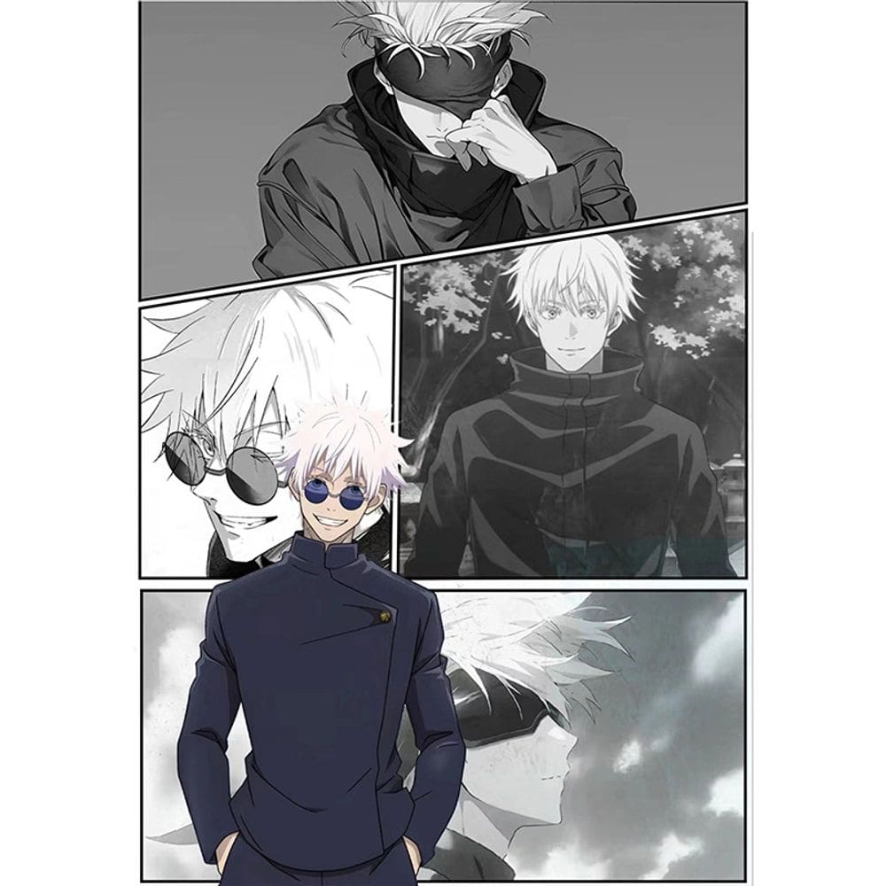 Pôster, pintura, decoração de parede, Jujutsu Kaisen Anime, 20x30cm