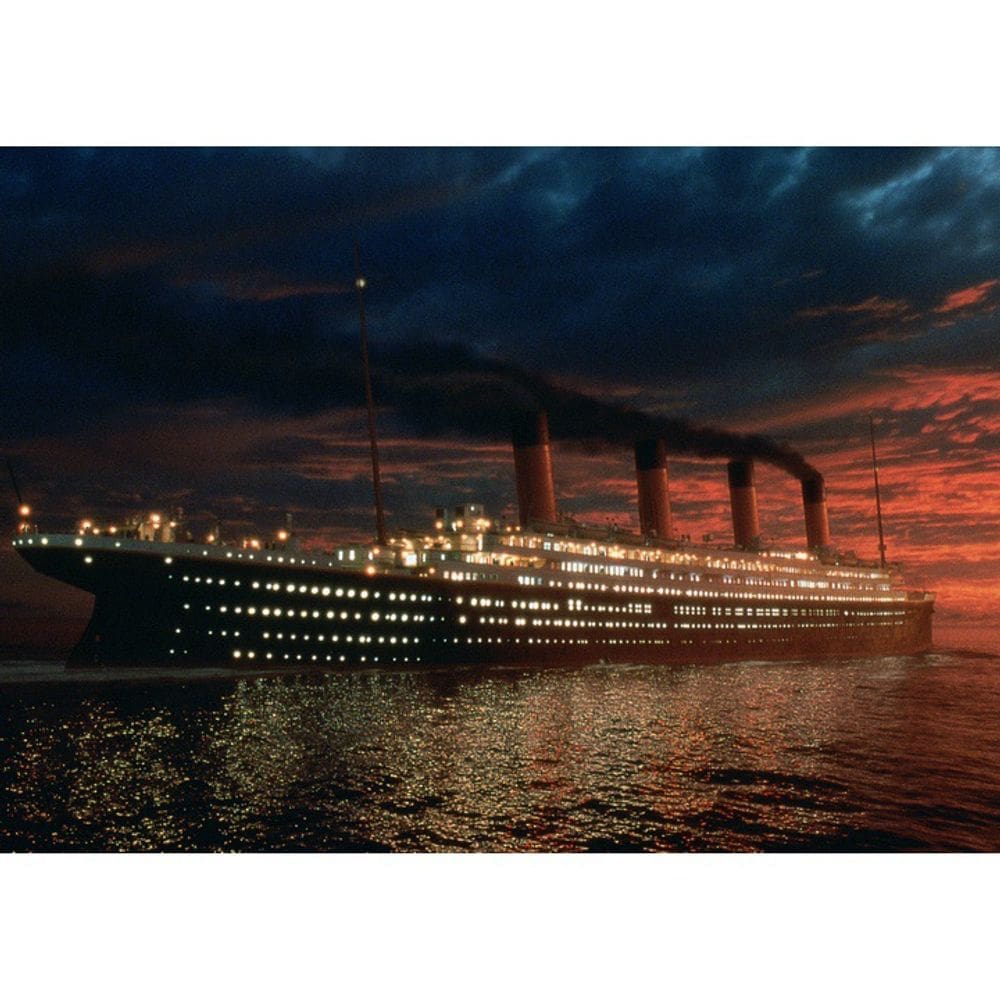 Pôster do filme Titanic com impressão artística de parede 30x42cm sem moldura